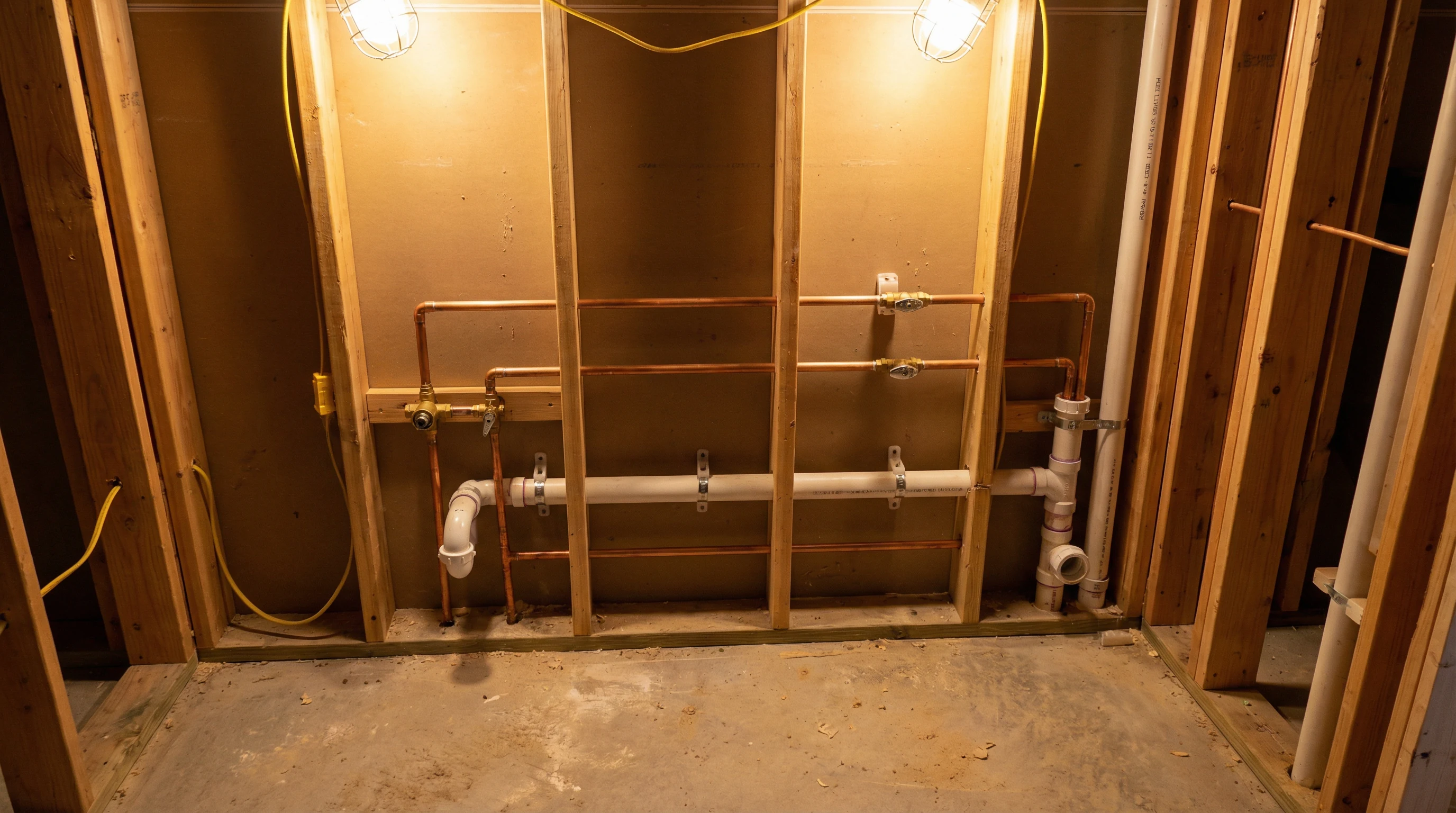 Precision Plumbing Solutions licensed plumber installing a new bathroom faucet in an Oklahoma City home